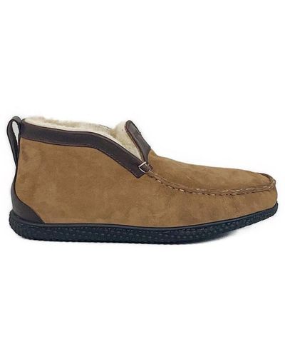 Quoddy Quad Esq Slipper - Natural