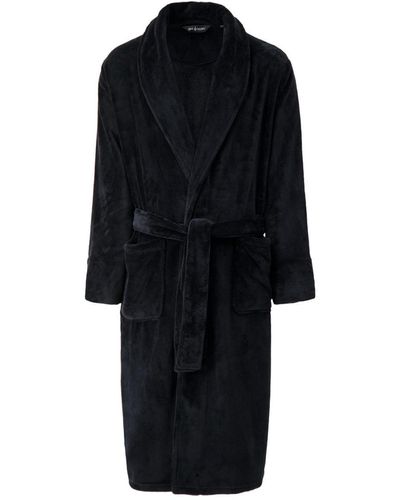 Heat Holders Long Sleeve Spa Robe - Black