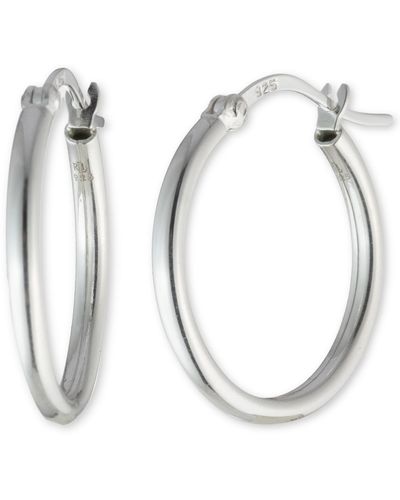 Ralph Lauren Lauren Small Polished Hoop Earrings - Metallic