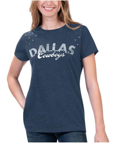 G-III 4Her by Carl Banks Dallas Cowboys Main Game T-shirt - Blue