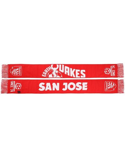 Ruffneck Scarves And San Jose Earthquakes Jersey Hook Scarf - Red