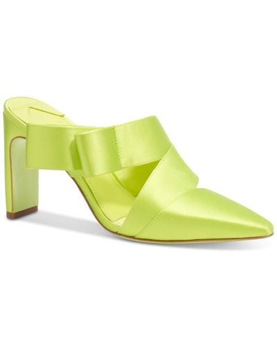 Kate Spade Bianca Pointed-toe Slip-on Pumps - Yellow
