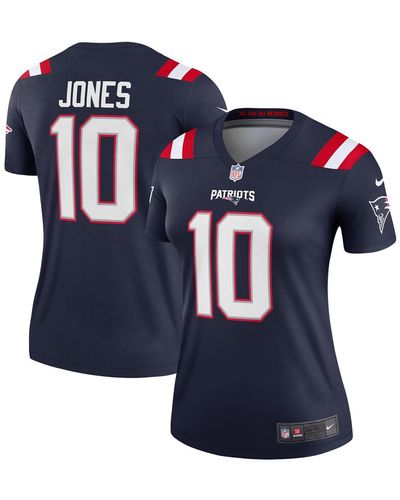 Nike Mac Jones New England Patriots Legend Jersey - Blue