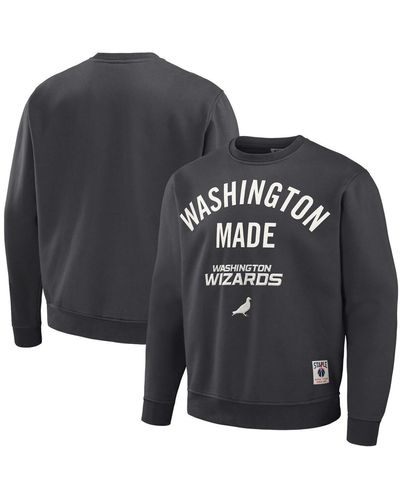 Staple Nba X Washington Wizards Plush Pullover Sweatshirt - Black