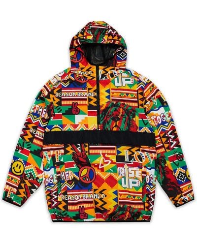 Reason Rise Up Pullover Jacket - Multicolor