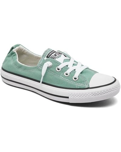 Converse Chuck Taylor All Star Shoreline Low Casual Sneakers From Finish Line - White