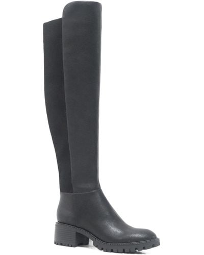 Kenneth Cole Riva Over-the-knee Regular Calf Boots - Black