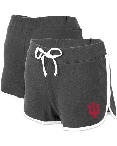 Boxercraft Indiana Hoosiers Relay French Terry Shorts - Gray