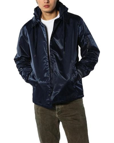 Members Only Coach Jacket - Blue