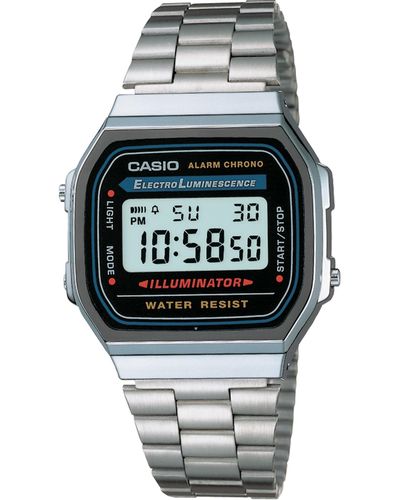 G-Shock Digital Stainless Steel Bracelet Watch 32mm - Black