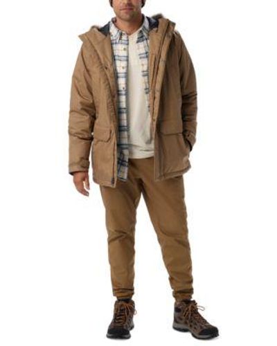 Columbia Penns Creek Ii Parka Outfit - Brown