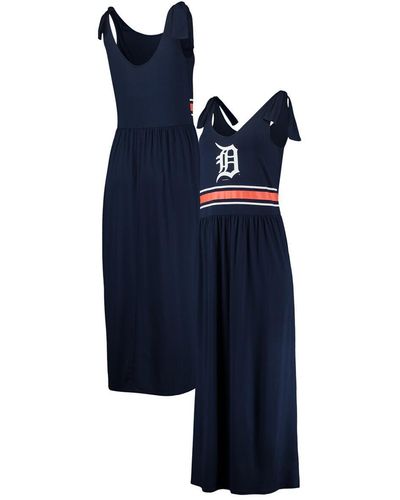 G-III 4Her by Carl Banks Detroit Tigers Game Over Maxi Dress - Blue