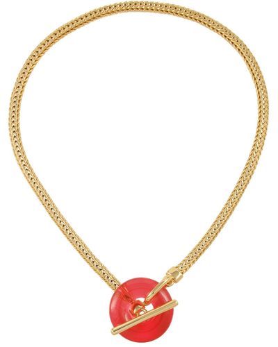 Vince Camuto Snake Chain Necklace - Multicolor