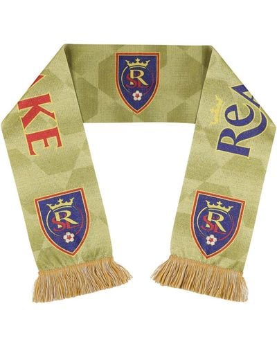 Ruffneck Scarves And Real Salt Lake Jersey Hook Reversible Scarf - Green
