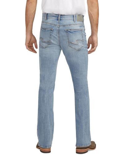 Silver Jeans Co. Craig Classic-fit Stretch Bootcut Jeans - Blue