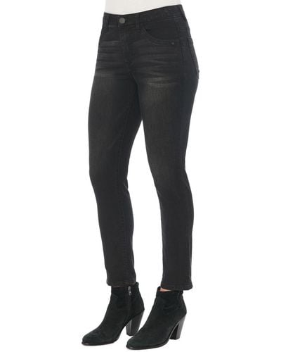 Democracy Ab Solution High Rise Skinny Jeans - Black