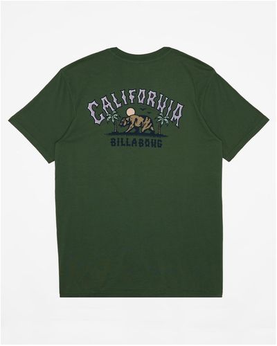 Billabong Arch Ca Short Sleeves T-shirt - Green