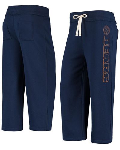 Junk Food Chicago Bears Cropped Pants - Blue