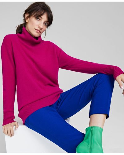 Charter Club 100% Cashmere Turtleneck Sweater, Created For Macy's - Multicolor