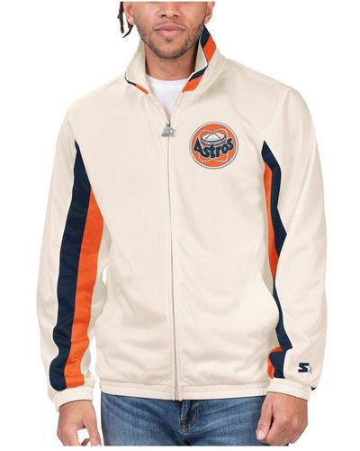 Starter Houston Astros Rebound Cooperstown Collection Full-zip Track Jacket - Blue