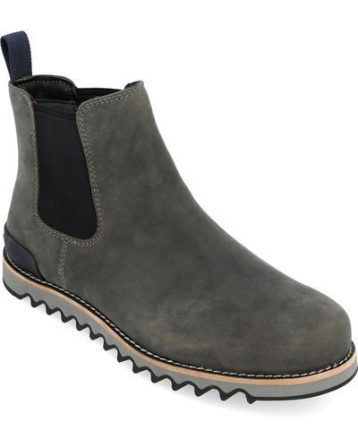 Territory Yellowstone Wide Tru Comfort Foam Pull-on Water Resistant Chelsea Boots - Black