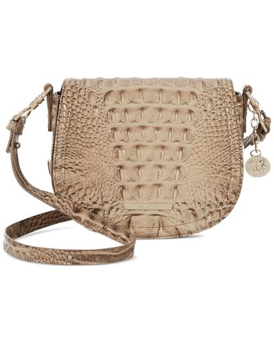 Brahmin Briar Ombre Leather Crossbody - Natural