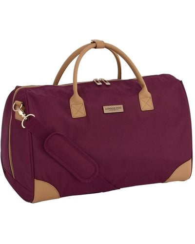 Buy London Fog Handbags Preston Triple Compartment Shoulder Bag (Black) at  Amazon.in