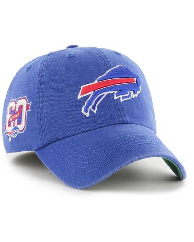 '47 Buffalo Bills Sure Shot Franchise Fitted Hat - Blue