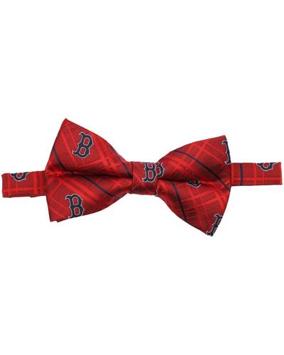 Eagles Wings Boston Sox Oxford Bow Tie - Red