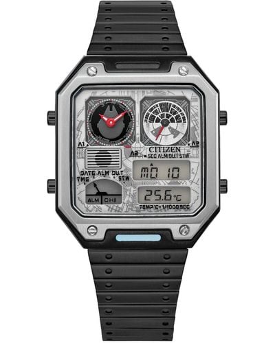 Citizen Star Wars Millennium Falcon Ana-digi -tone Stainless Steel Bracelet Watch 33mm - Gray