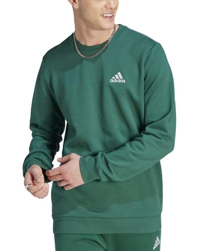 adidas Feel Cozy Essentials Fleece Sweatshirt - Green