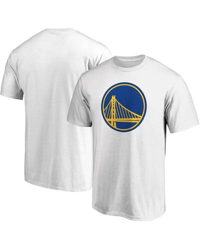 Fanatics Golden State Warriors Primary Team Logo T-shirt - White