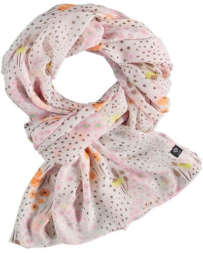 Fraas Ditsy Floral Scarf - Pink