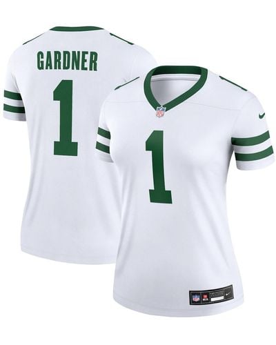 Nike Sauce Gardner New York Jets Alternate Legend Jersey - White