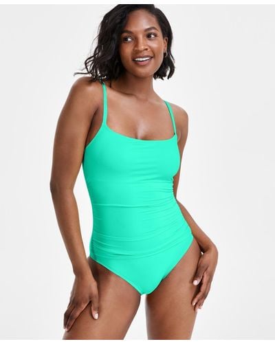 La Blanca Island Goddess One-piece Swimsuit - Green