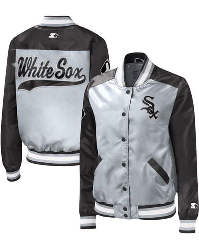 Starter Chicago White Sox The Legend Full-snap Jacket - Metallic