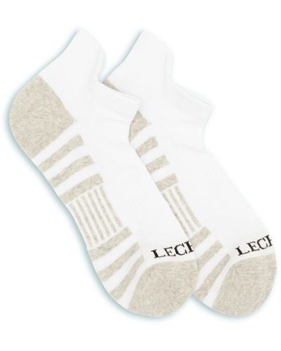 LECHERY European Made Classic Sport Low-cut Socks - White