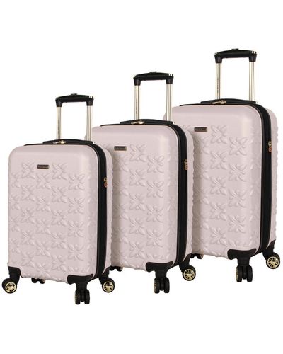 BCBGMAXAZRIA Eneration 3 Piece luggage Set - Pink
