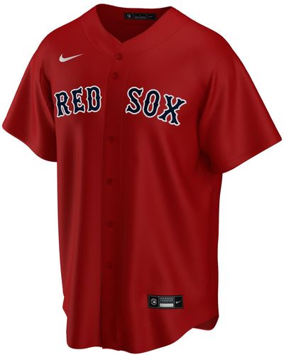 Nike Boston Sox Alternate Replica Team Jersey - Red
