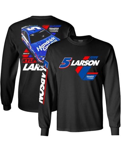 Hendrick Motorsports Team Collection Kyle Larson Car Long Sleeve T-shirt - Blue