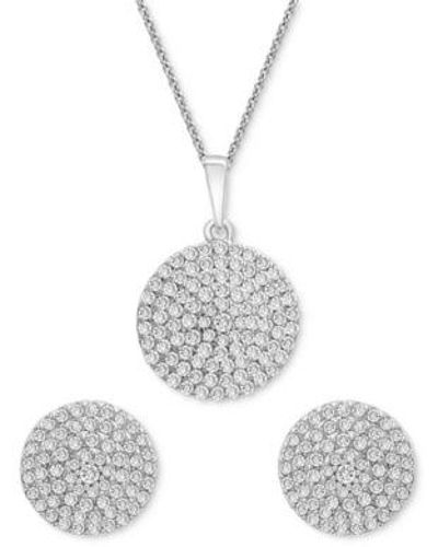 Wrapped in Love Diamond Circle Jewelry Collection In 14k Created For Macys - White