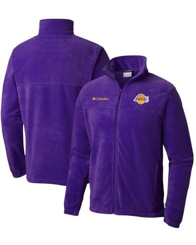 Columbia Los Angeles Lakers Steens Mountain 2.0 Full-zip Jacket - Purple