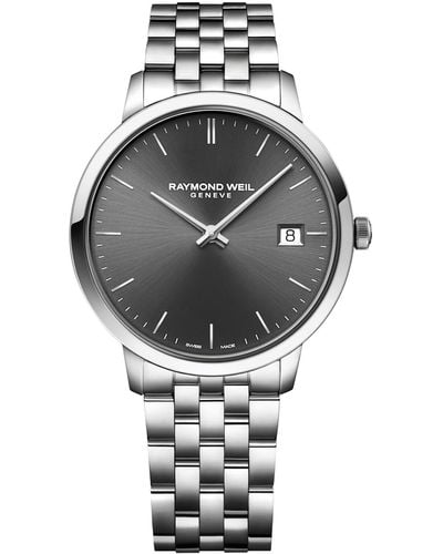 Raymond Weil Swiss Toccata Bracelet Watch 42mm - Gray