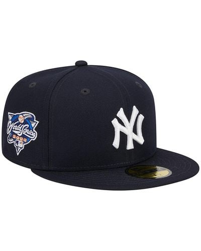 KTZ New York Yankees 2000 World Series Team Color 59fifty Fitted Hat - Blue