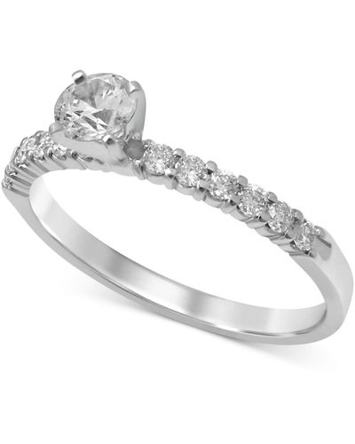 Macy's Diamond Engagement Ring (1/2 Ct. T.w. - Metallic