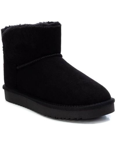 Xti Winter Booties By - Black