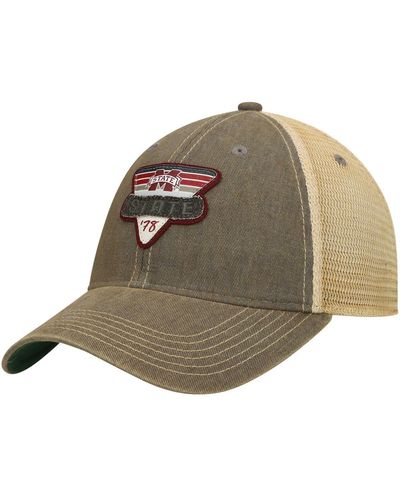 Legacy Athletic Mississippi State Bulldogs Legacy Point Old Favorite Trucker Snapback Hat - Gray