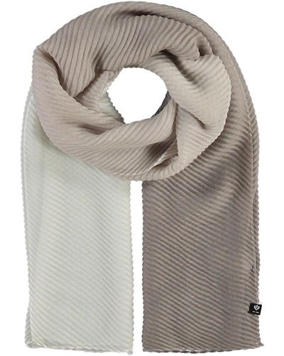 Fraas Ombre Plisse Scarf - Gray