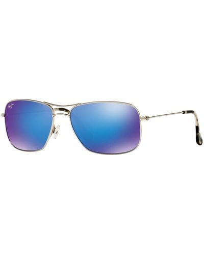 Maui Jim Polarized Wiki Wiki Sunglasses - Blue
