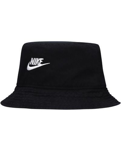 Nike And Distressed Apex Futura Washed Bucket Hat - Black